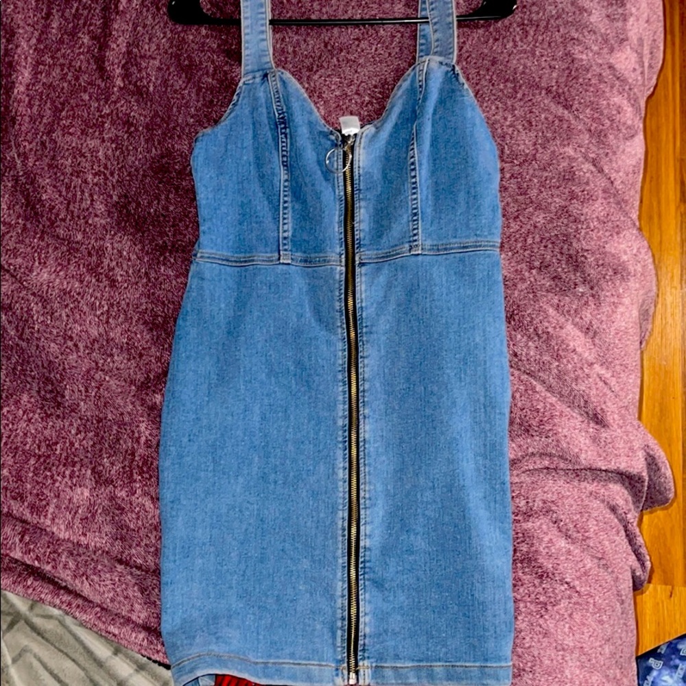 Denim dress
